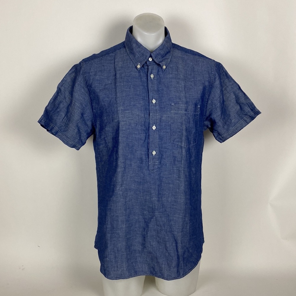 Suitsupply Blue Casual Button Down Shirt